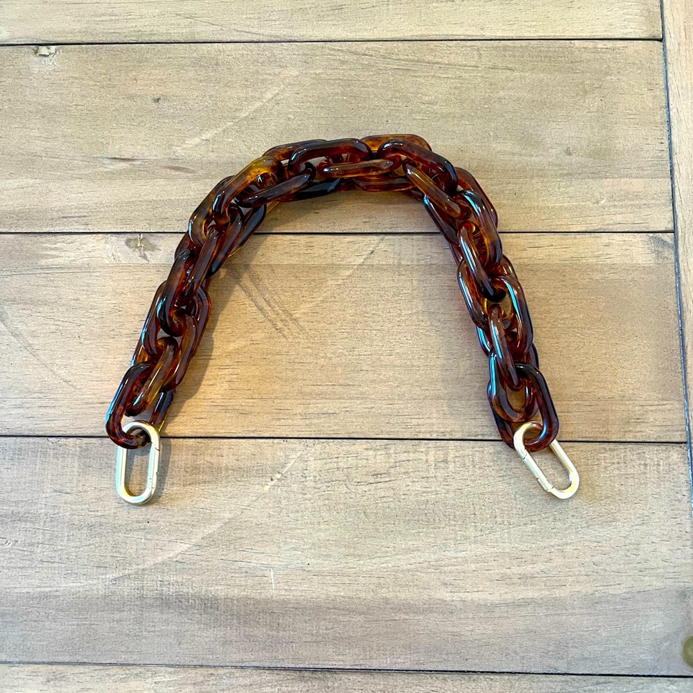 Clare V Tortoise Shortie Strap